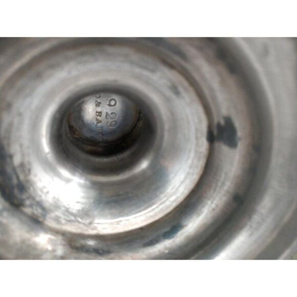 Antique Silver-Plated Cream Pitcher By Reed & Barton 1929 Engraved Design Ornate - Picture 7 of 7